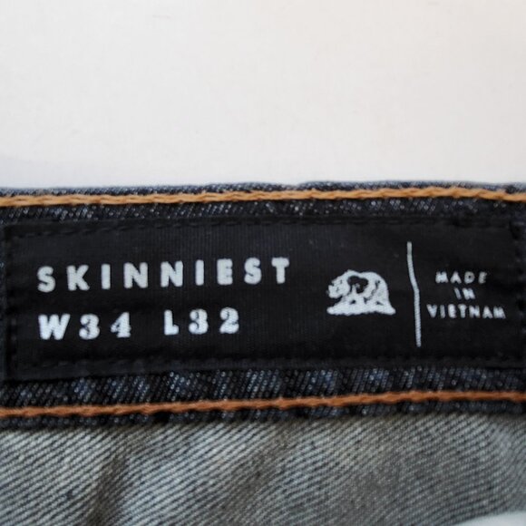 Men's Bullhead Denim Co. Skinniest 34W/32L - Picture 7 of 8